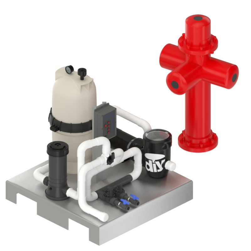 6-NOZZLE KIT + HYDRANT